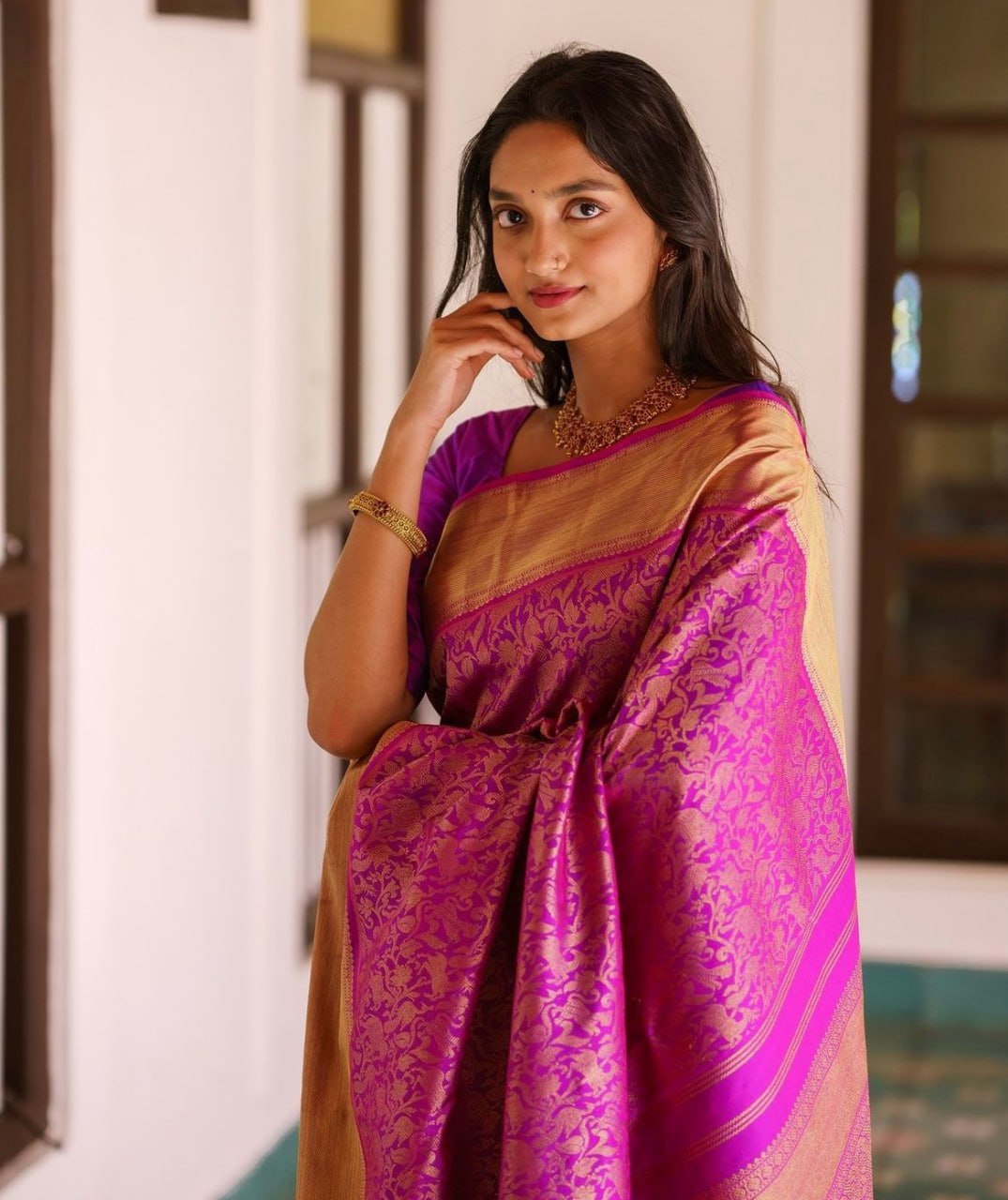 BANARASI SOFT SILK SAREE