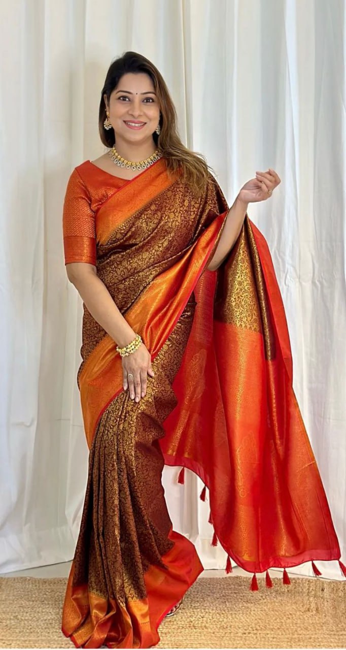 BANARASI SOFT SILK SAREE