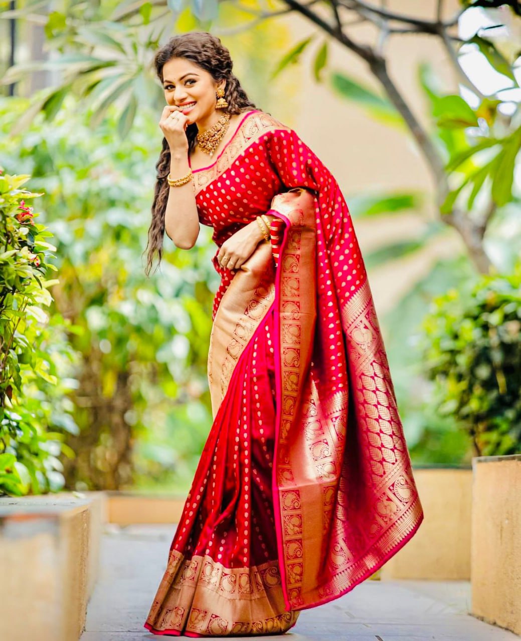 BANARASI SOFT SILK SAREE