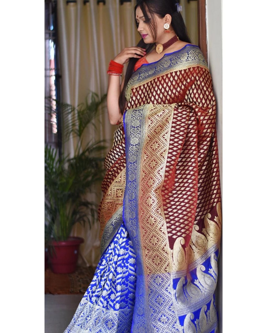 BANARASI SOFT SILK SAREE