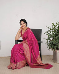 BANARASI SOFT SILK SAREE