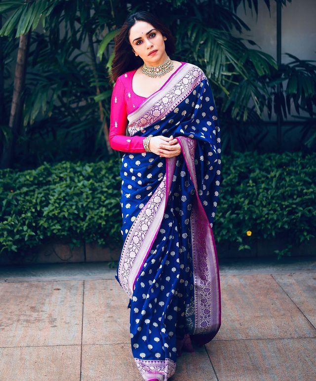 BANARASI SOFT SILK SAREE