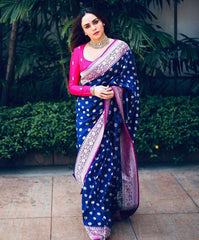 BANARASI SOFT SILK SAREE