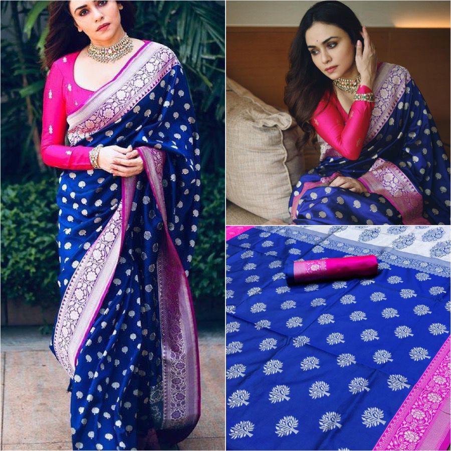 BANARASI SOFT SILK SAREE