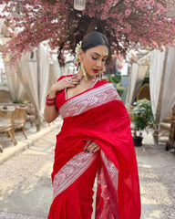 BANARASI SOFT SILK SAREE