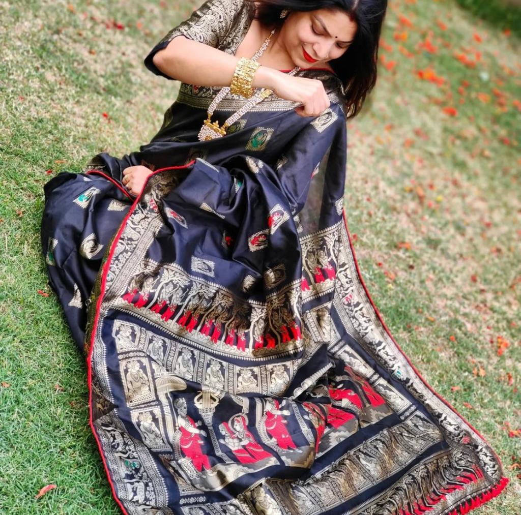 BANARASI SOFT SILK SAREE