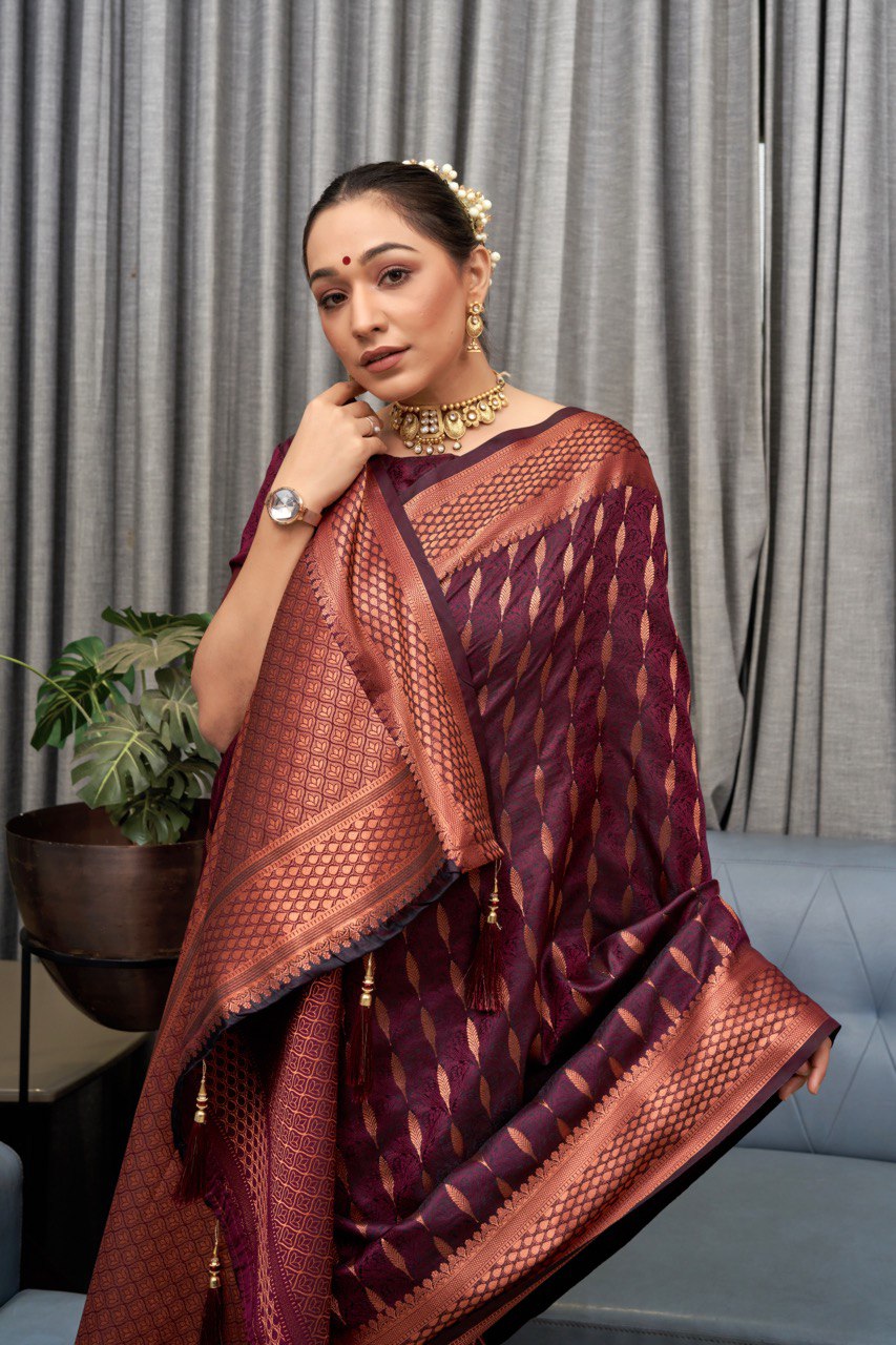 BANARASI SOFT SILK SAREE