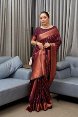 BANARASI SOFT SILK SAREE