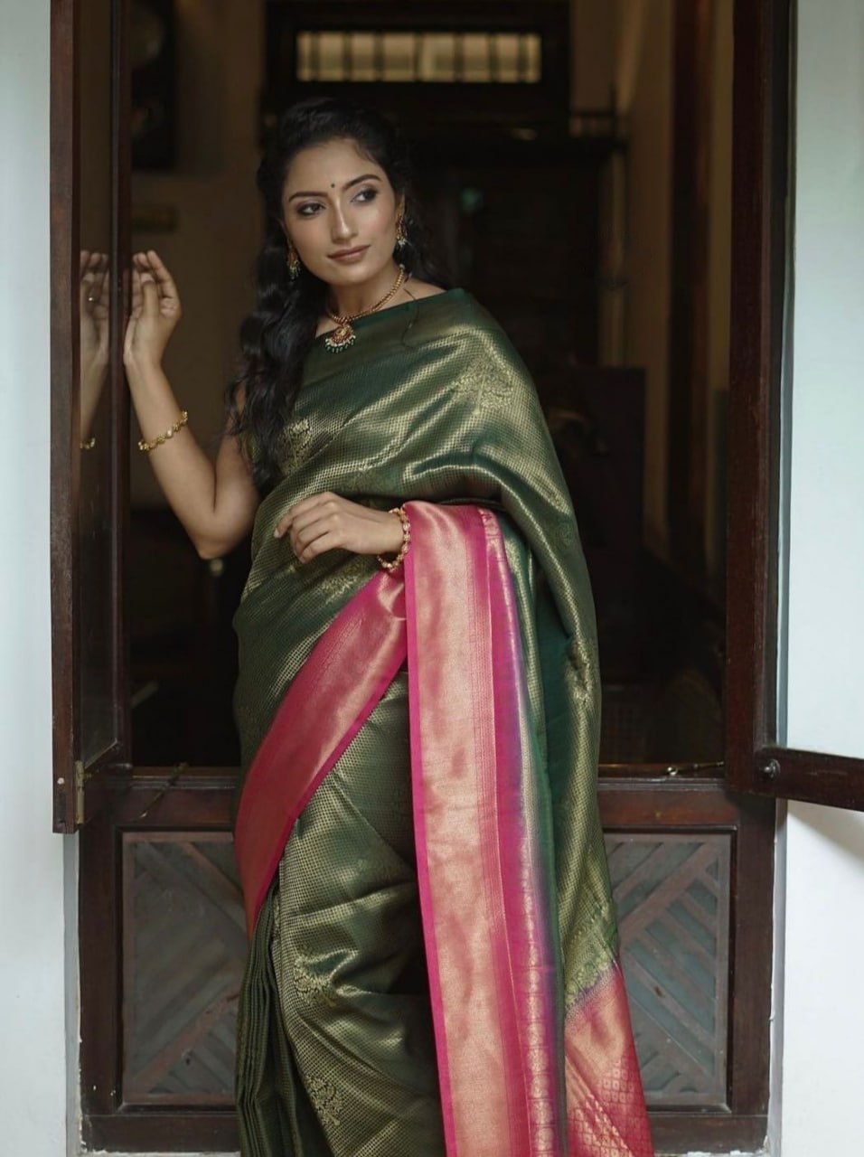 BANARASI SOFT SILK SAREE