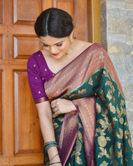 BANARASI SOFT SILK SAREE