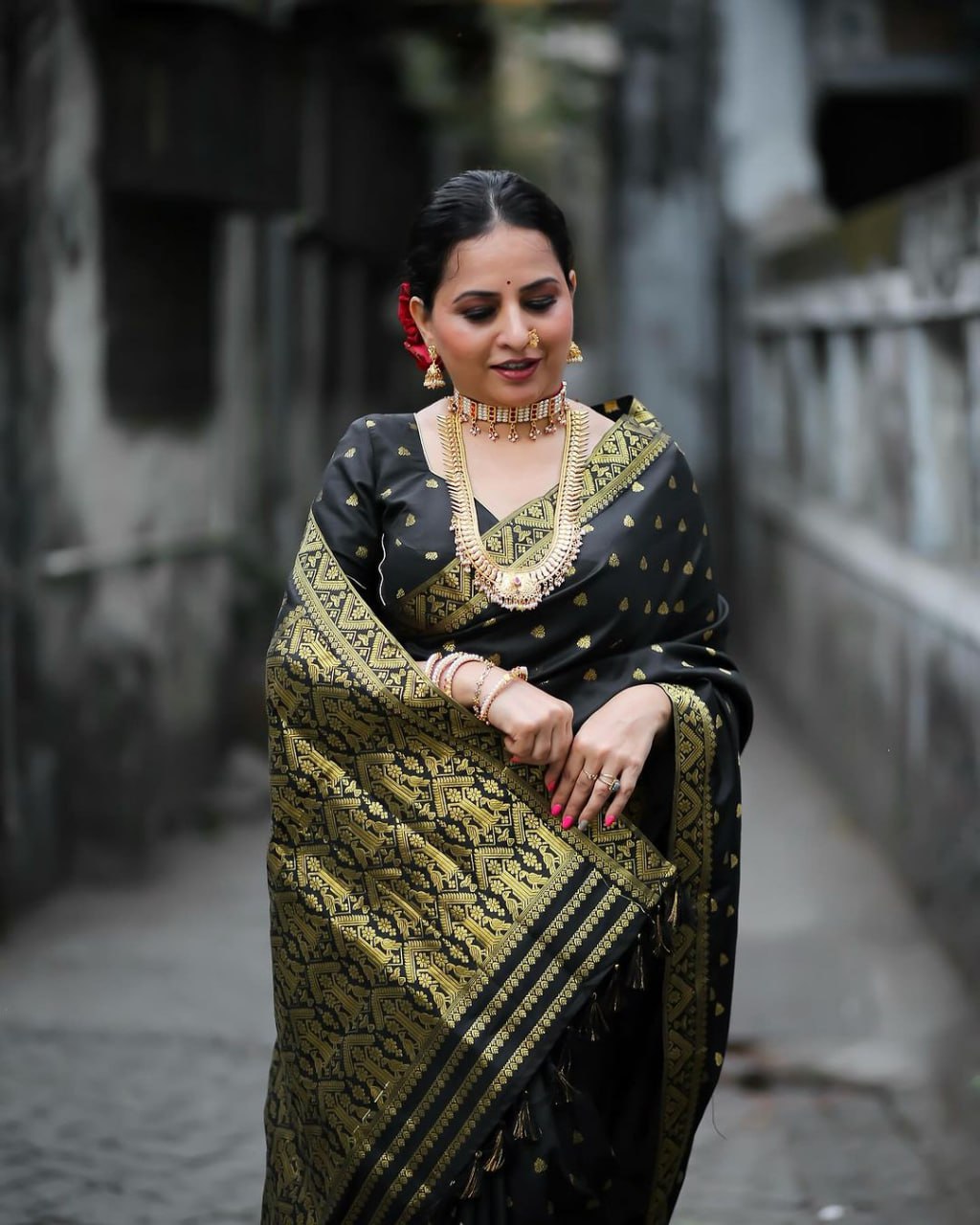 BANARASI SOFT SILK SAREE