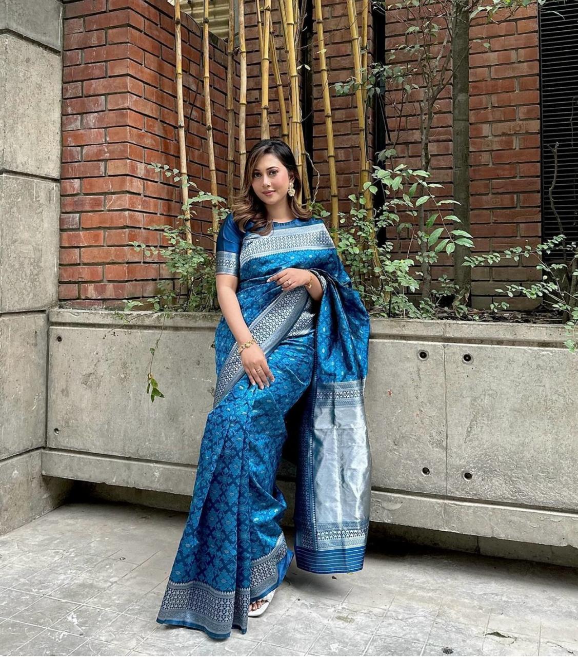 BANARASI SOFT SILK SAREE