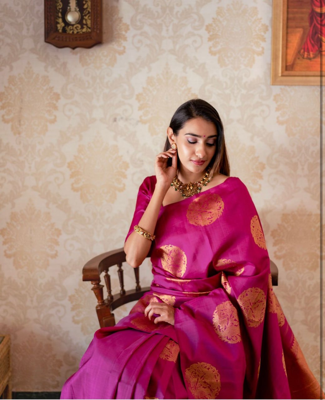 BANARASI SOFT SILK SAREE