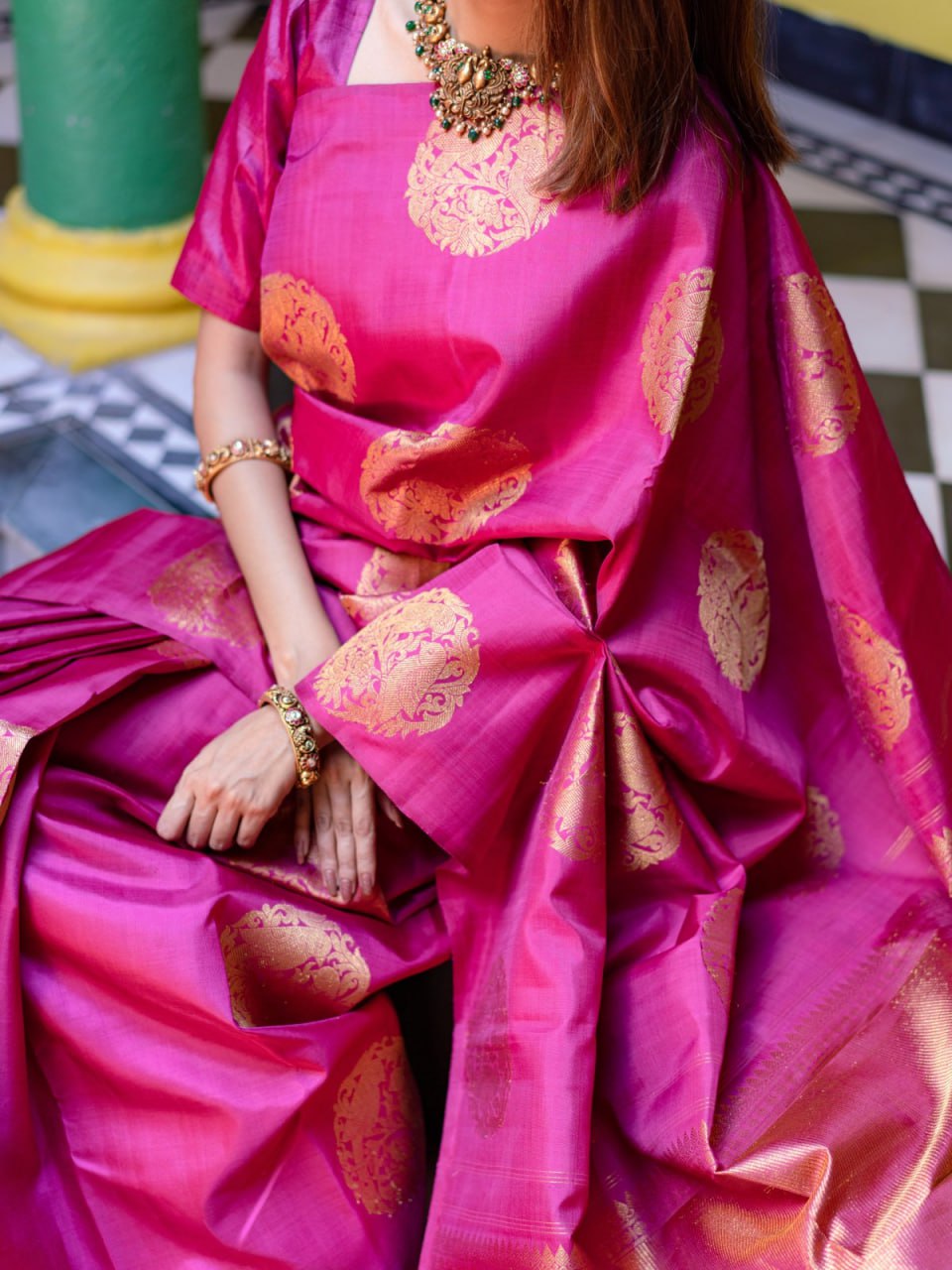 BANARASI SOFT SILK SAREE