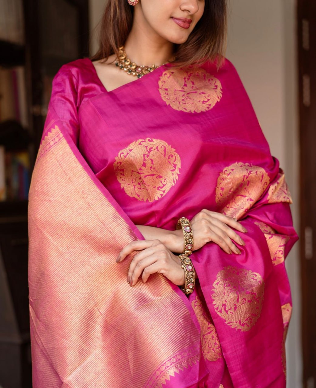 BANARASI SOFT SILK SAREE