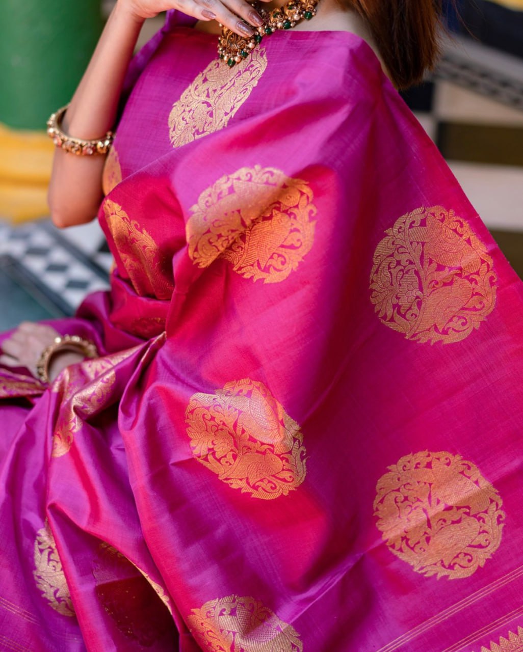 BANARASI SOFT SILK SAREE