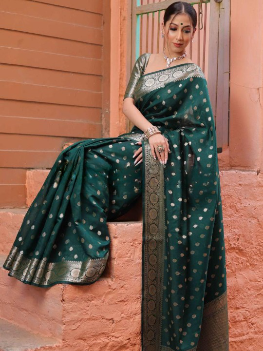 BANARASI SOFT SILK SAREE