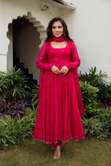 Anarkali  gown