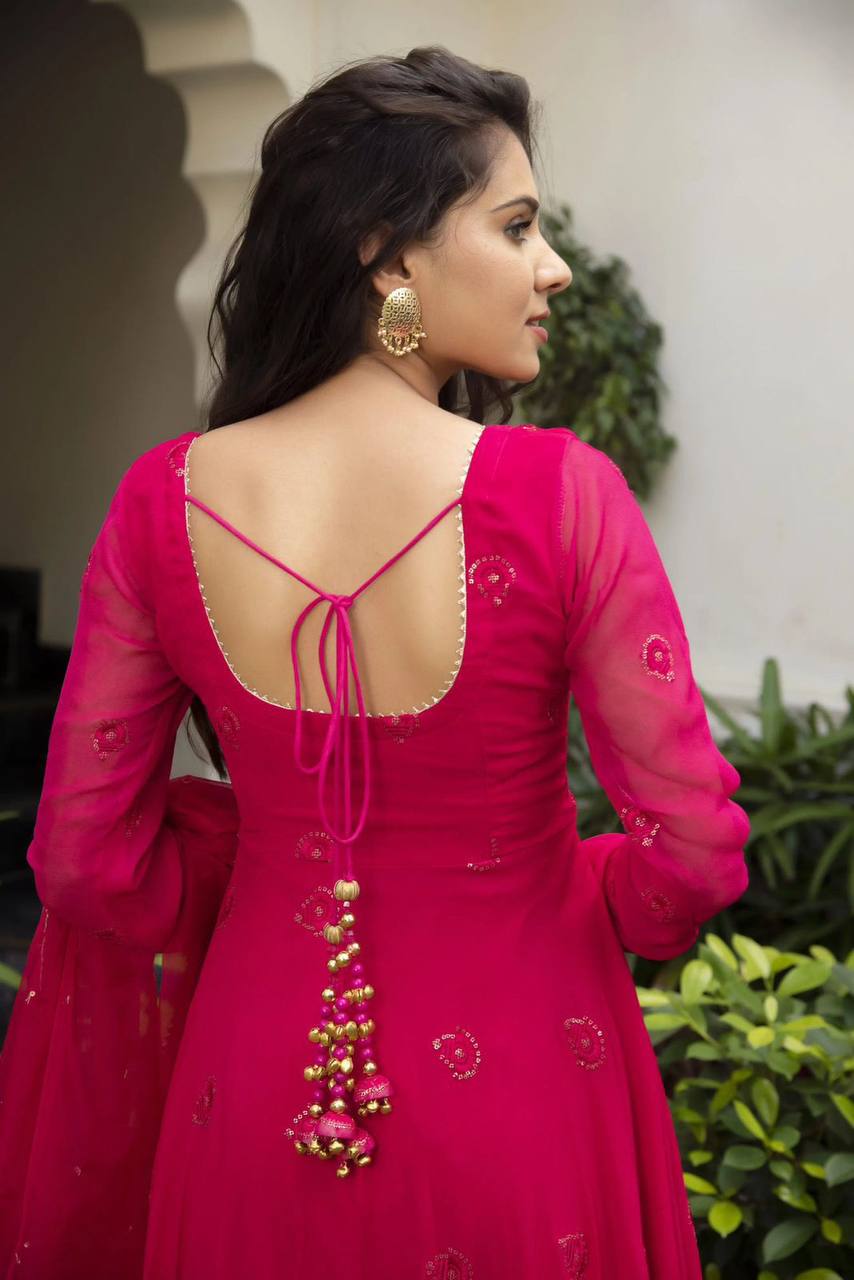 Anarkali  gown