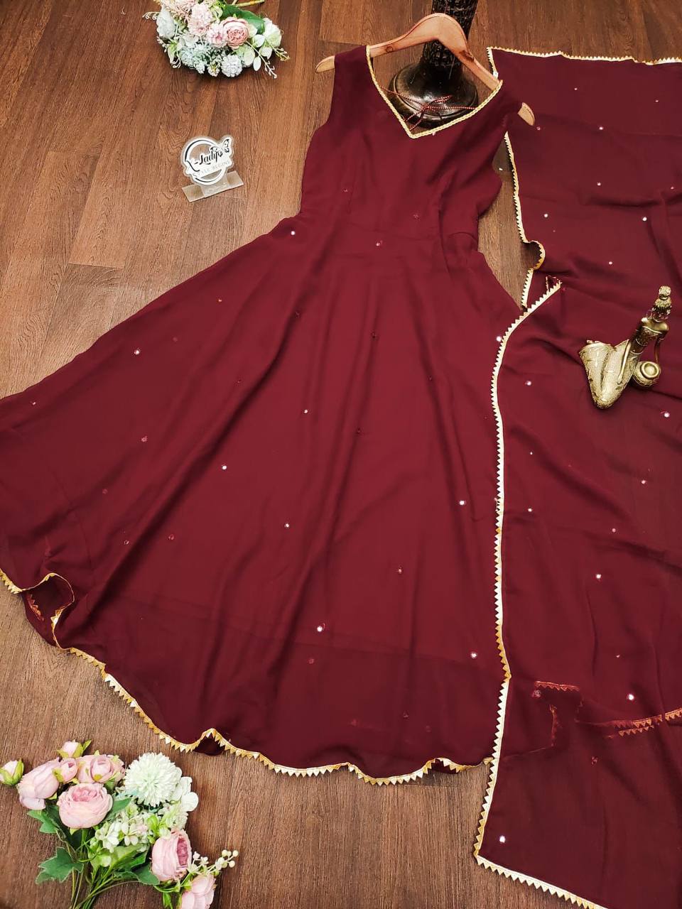 Anarkali  gown