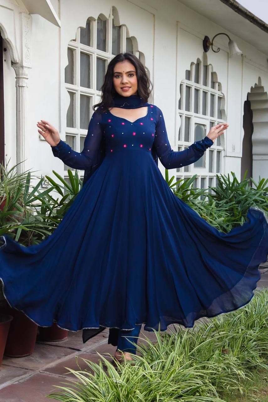 Anarkali  gown