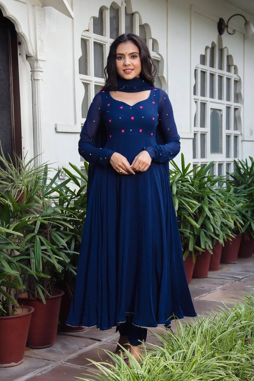 Anarkali  gown