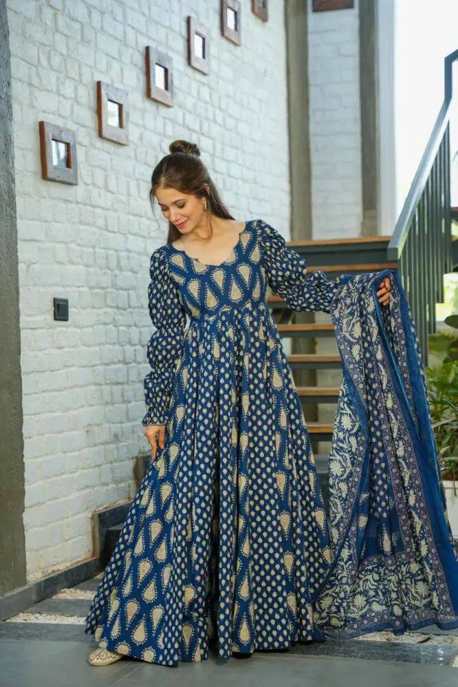 ANARKALI HEAVY COOL COTTON SET