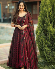 Anarkali gown